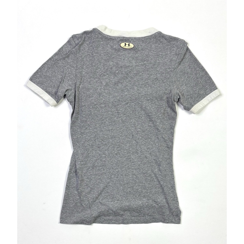 Under Armour Legacy T-Shirt Women's Small Gray Short Sleeve Shirt - Picture 2 of 11